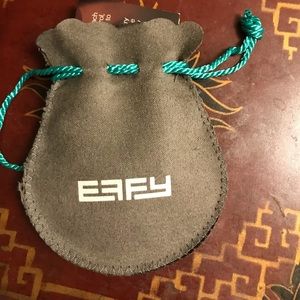 NWT EFFY 10/12 mm Pearl Earrings with Sterling Silver Posts. Original Packaging.